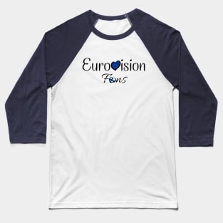 Eurovisión Fans Finlandia. Baseball T-Shirt